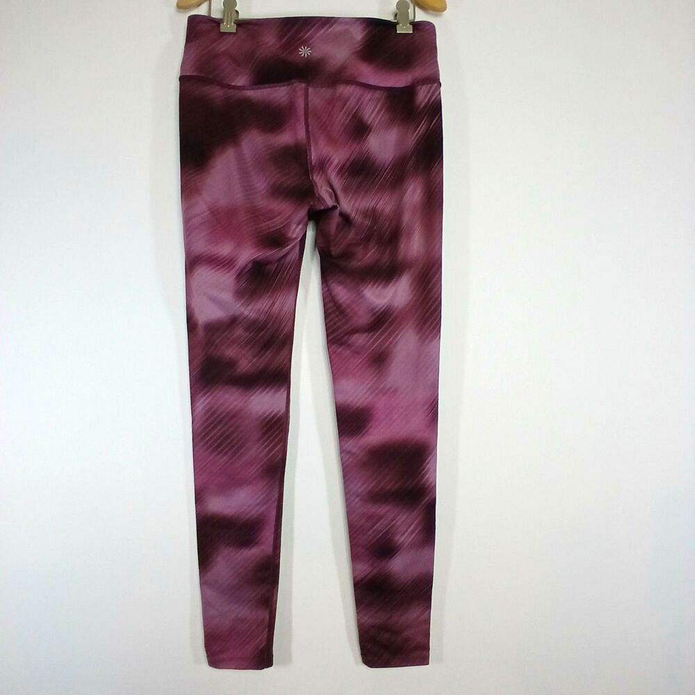 Athleta High Rise Leggings Mauve Dusty Pink Yoga Pants Small - Picture 2 of 10